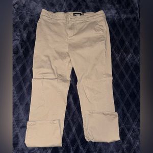 RSQ slim straight Khaki pants